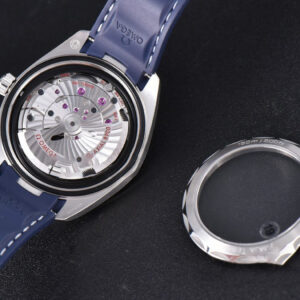 Aqua Terra 150M Seamaster VSF 41MM Blue Dial Silver Hands Blue Rubber Strap A8900 - Image 6