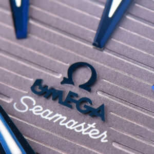 Aqua Terra 150M Seamaster VSF 41MM Gray Dial Blue Hands Blue Rubber Strap A8900 - Image 14
