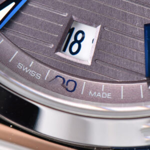 Aqua Terra 150M Seamaster VSF 41MM Gray Dial Blue Hands Blue Rubber Strap A8900 - Image 16