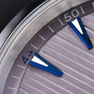 Aqua Terra 150M Seamaster VSF 41MM Gray Dial Blue Hands Blue Rubber Strap A8900 - Image 17