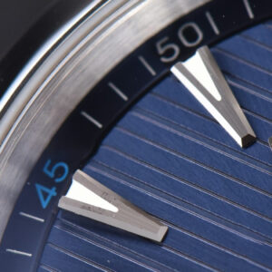 Aqua Terra 150M Seamaster VSF 41MM Blue Dial Silver Hands Blue Rubber Strap A8900 - Image 12