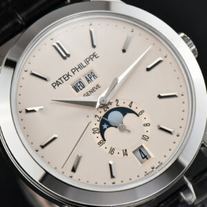 Complications 5396 38.5mm ZF White Dial Moonphase Stick Markers Black Leather Strap MY9015 - Image 9