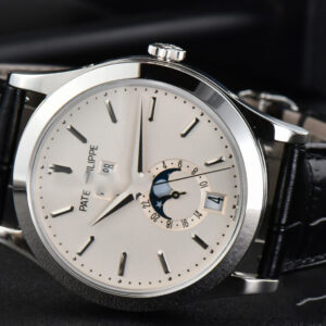 Complications 5396 38.5mm ZF White Dial Moonphase Stick Markers Black Leather Strap MY9015 - Image 10