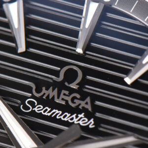 Aqua Terra 150M SeaMaster VSF 41MM Black Dial Silver Hands Black Rubber Strap A8900 - Image 10