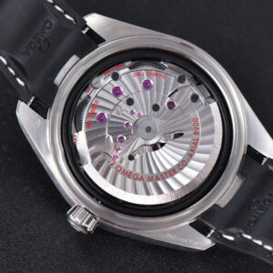 Aqua Terra 150M SeaMaster VSF 41MM Black Dial Silver Hands Black Rubber Strap A8900 - Image 17