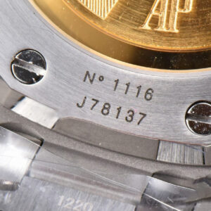 Royal Oak 15450 APSF 37MM Gray Textured Dial SS Bracelet A3120 - Image 14