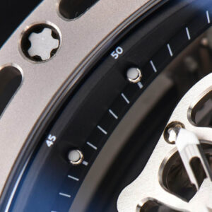 RM052 Skull Titanium Real Tourbillon 50mmx42mm JBF Skeleton Dial on Black Rubber Strap - Image 5