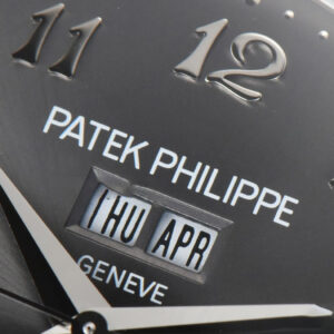 Complications 5396 38.5mm ZF Gray Dial Moonphase Stick Markers Black Leather Strap MY9015 - Image 18