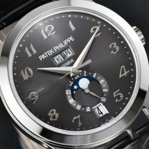 Complications 5396 38.5mm ZF Gray Dial Moonphase Stick Markers Black Leather Strap MY9015 - Image 23