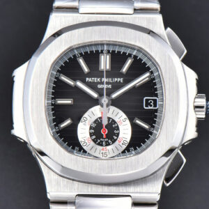 Nautilus 5980 40.5mm PPF Black Dial SS Bracelet A28-520