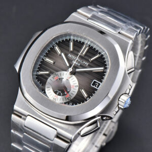 Nautilus 5980 40.5mm PPF Black Dial SS Bracelet A28-520 - Image 9