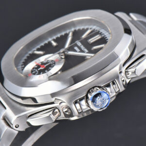 Nautilus 5980 40.5mm PPF Black Dial SS Bracelet A28-520 - Image 14
