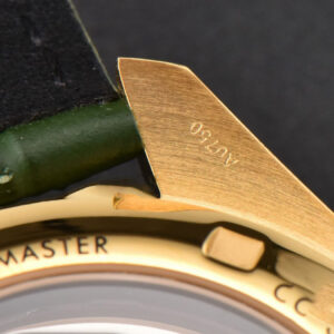 Speedmaster Moonwatch 42.5mm V6SF YG/Green Dial Green Rubber Strap Manual Chrono - Image 11