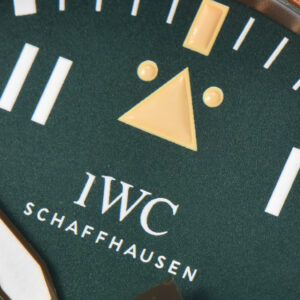 Big Pilot IW329702 Bronze M+F 43.8MM Green Dial Green Rubber Strap SEIKO 8N-24 - Image 14