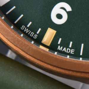 Big Pilot IW329702 Bronze M+F 43.8MM Green Dial Green Rubber Strap SEIKO 8N-24 - Image 17