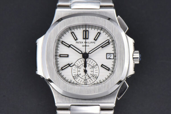 Nautilus 5980 40.5mm PPF White Dial SS Bracelet A28-520