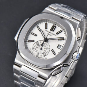 Nautilus 5980 40.5mm PPF White Dial SS Bracelet A28-520 - Image 12