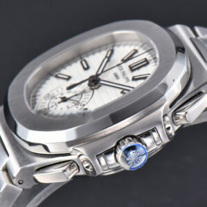 Nautilus 5980 40.5mm PPF White Dial SS Bracelet A28-520 - Image 17