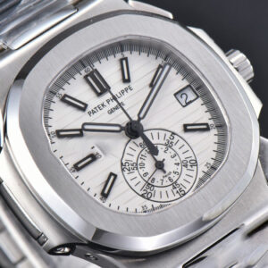 Nautilus 5980 40.5mm PPF White Dial SS Bracelet A28-520 - Image 19