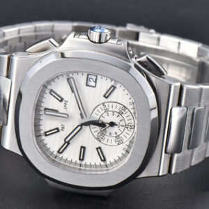 Nautilus 5980 40.5mm PPF White Dial SS Bracelet A28-520 - Image 20
