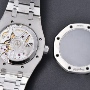 Royal Oak 15510 “50th Anniversary” APSF 41MM SS Black Dial SS Bracelet SA4302 Super Clone - Image 4