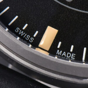 Big Pilot IW329701 Titanium M+F 43.8MM Black Dial Black Rubber Strap SEIKO 8N-24 - Image 13