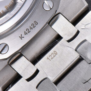 Royal Oak 15510 “50th Anniversary” APSF 41MM SS Black Dial SS Bracelet SA4302 Super Clone - Image 14