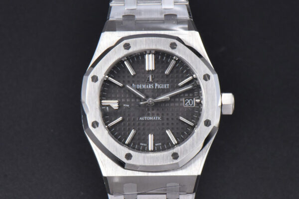 Royal Oak 15450 APSF 37MM Gray Textured Dial SS Bracelet A3120