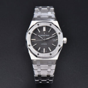 Royal Oak 15450 APSF 37MM Gray Textured Dial SS Bracelet A3120 - Image 21