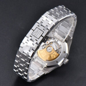 Royal Oak 37mm 15450 SS APSF White Textured Dial on SS Bracelet A3120 - Image 44