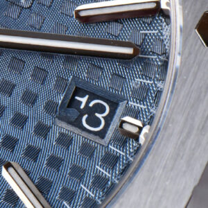 Royal Oak 15450 APSF 37MM Blue Textured Dial SS Bracelet A3120 - Image 26