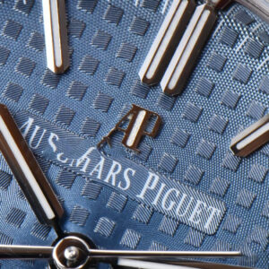 Royal Oak 15450 APSF 37MM Blue Textured Dial SS Bracelet A3120 - Image 29