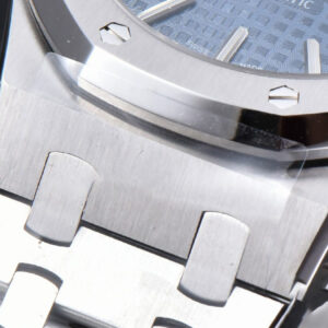 Royal Oak 15450 APSF 37MM Blue Textured Dial SS Bracelet A3120 - Image 30
