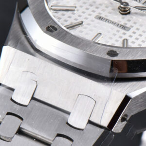 Royal Oak 37mm 15450 SS APSF White Textured Dial on SS Bracelet A3120 - Image 61