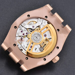 Royal Oak 15510 “50th Anniversary” APSF 41MM RG Blue Dial RG Bracelet SA4302 Super Clone - Image 5