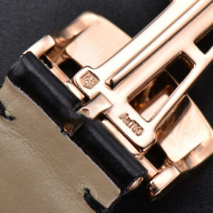 Royal Oak 15510 “50th Anniversary” APSF 41MM RG Black Dial Leather Strap SA4302 Super Clone - Image 16