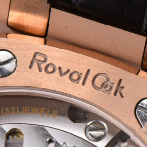 Royal Oak 15510 “50th Anniversary” APSF 41MM RG Black Dial Leather Strap SA4302 Super Clone - Image 20