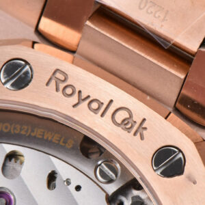 Royal Oak 15510 “50th Anniversary” APSF 41MM RG Black Dial RG Bracelet SA4302 Super Clone - Image 15