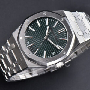 Royal Oak 15510 “50th Anniversary” APSF 41MM SS Green Dial SS Bracelet SA4302 Super Clone - Image 21