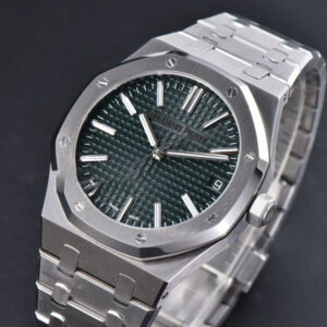 Royal Oak 15510 “50th Anniversary” APSF 41MM SS Green Dial SS Bracelet SA4302 Super Clone - Image 22