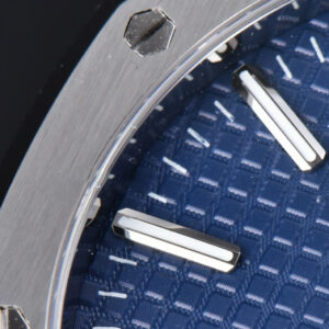 Royal Oak 15510 “50th Anniversary” APSF 41MM SS Blue Dial SS Bracelet SA4302 Super Clone - Image 26