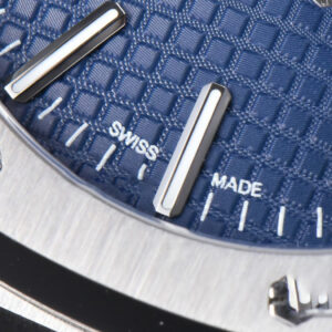 Royal Oak 15510 “50th Anniversary” APSF 41MM SS Blue Dial SS Bracelet SA4302 Super Clone - Image 28