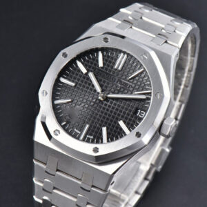 Royal Oak 15510 “50th Anniversary” APSF 41MM SS Black Dial SS Bracelet SA4302 Super Clone - Image 24