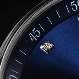Longines Master Moonphase 40MM GF Blue Dial Diamond Marker SS Bracelet A899 - Image 3