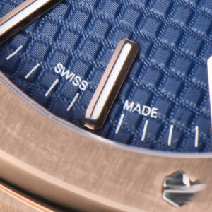 Royal Oak 15510 “50th Anniversary” APSF 41MM RG Blue Dial Leather Strap SA4302 Super Clone - Image 29