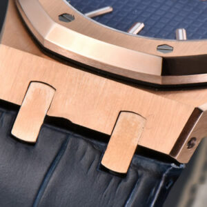Royal Oak 15510 “50th Anniversary” APSF 41MM RG Blue Dial Leather Strap SA4302 Super Clone - Image 31