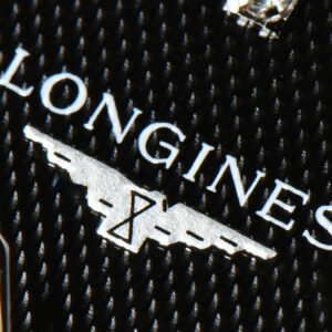 Longines Master Moonphase 40MM GF Black Dial Diamond Marker SS Bracelet A899 - Image 11