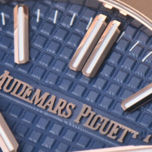 Royal Oak 15510 “50th Anniversary” APSF 41MM RG Blue Dial RG Bracelet SA4302 Super Clone - Image 26