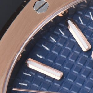 Royal Oak 15510 “50th Anniversary” APSF 41MM RG Blue Dial RG Bracelet SA4302 Super Clone - Image 27