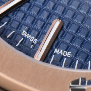 Royal Oak 15510 “50th Anniversary” APSF 41MM RG Blue Dial RG Bracelet SA4302 Super Clone - Image 28